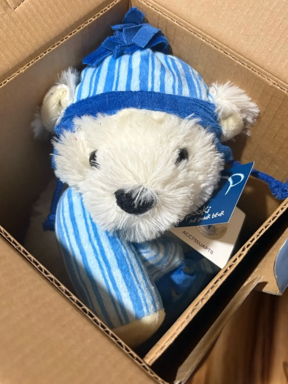 Scentsy Buddy Pooki the Polar Bear Plush New in Box